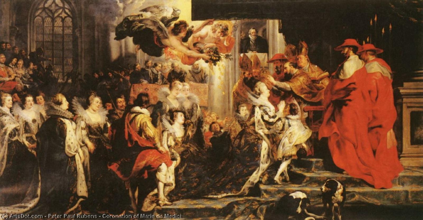 Coronation Of Marie De Medici — Peter Paul Rubens