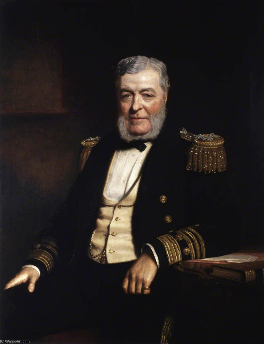 Admiral John Lort Stokes (1812–1885) — Stephen Pearce