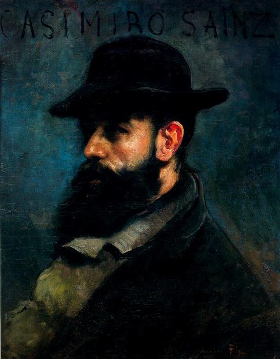 Retrato De Casimiro Sainz — Cecilio Pla Y Gallardo