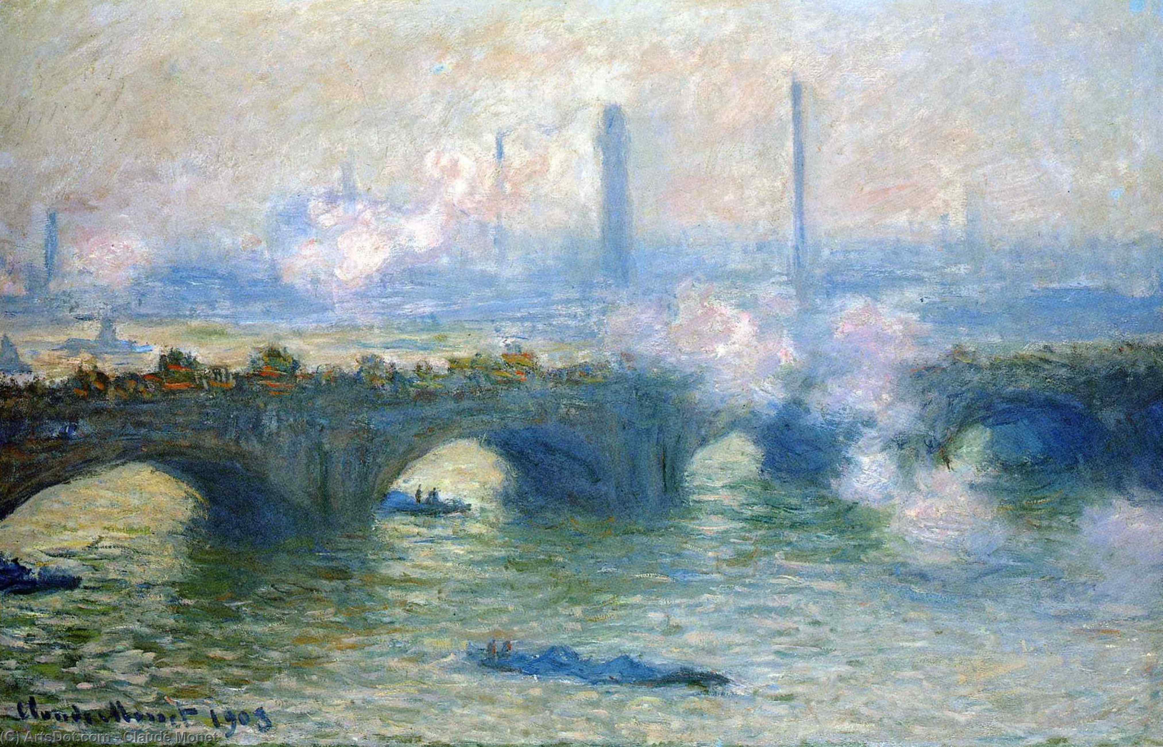 Waterloo Bridge — Claude Monet