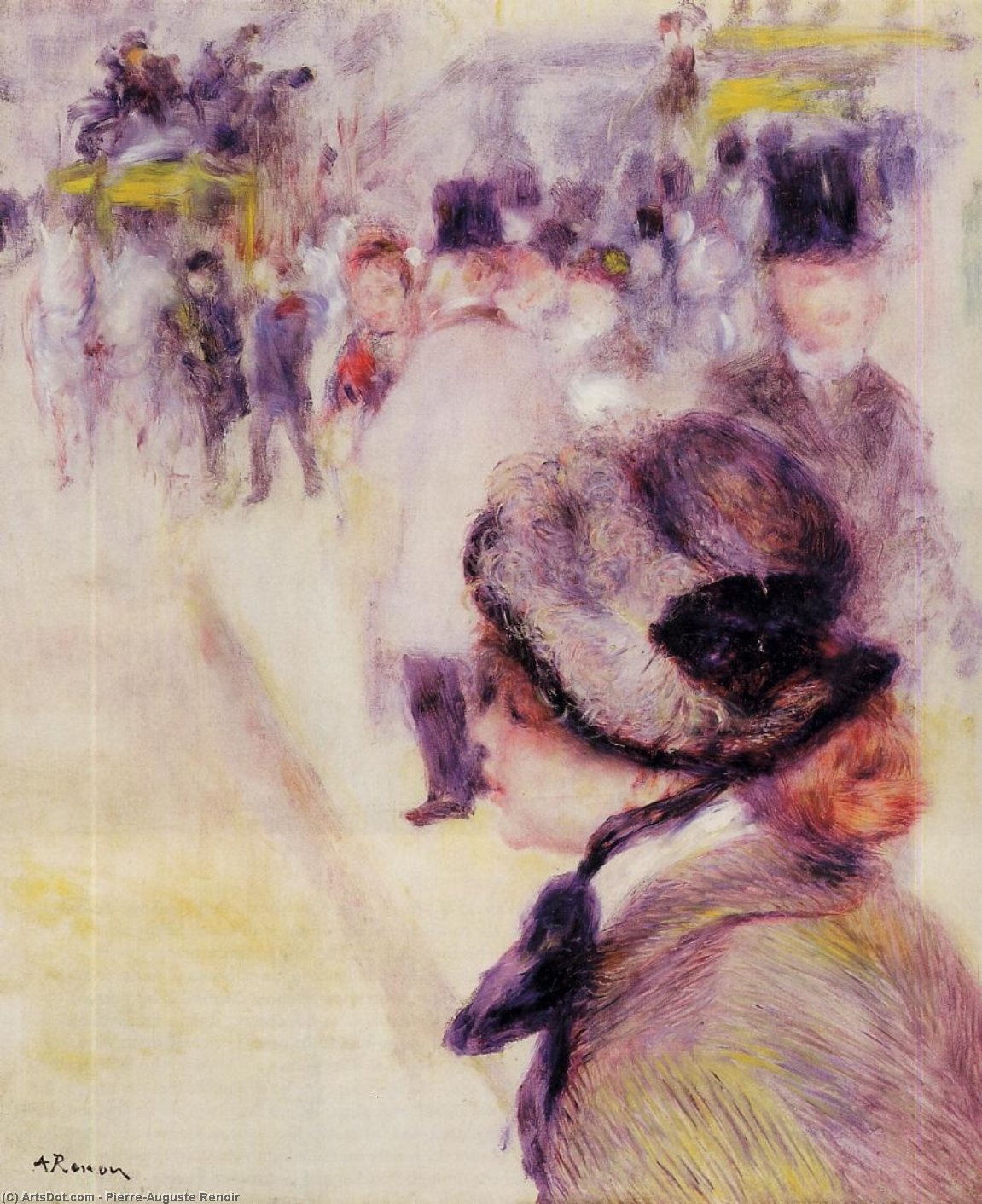 Place Clichy — Pierre-auguste Renoir