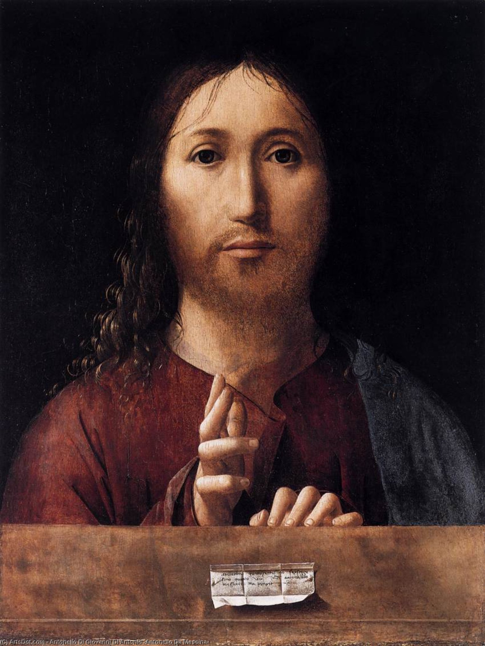 Salvator Mundi — Antonello Di Giovanni Di Antonio (antonello Da Messina)