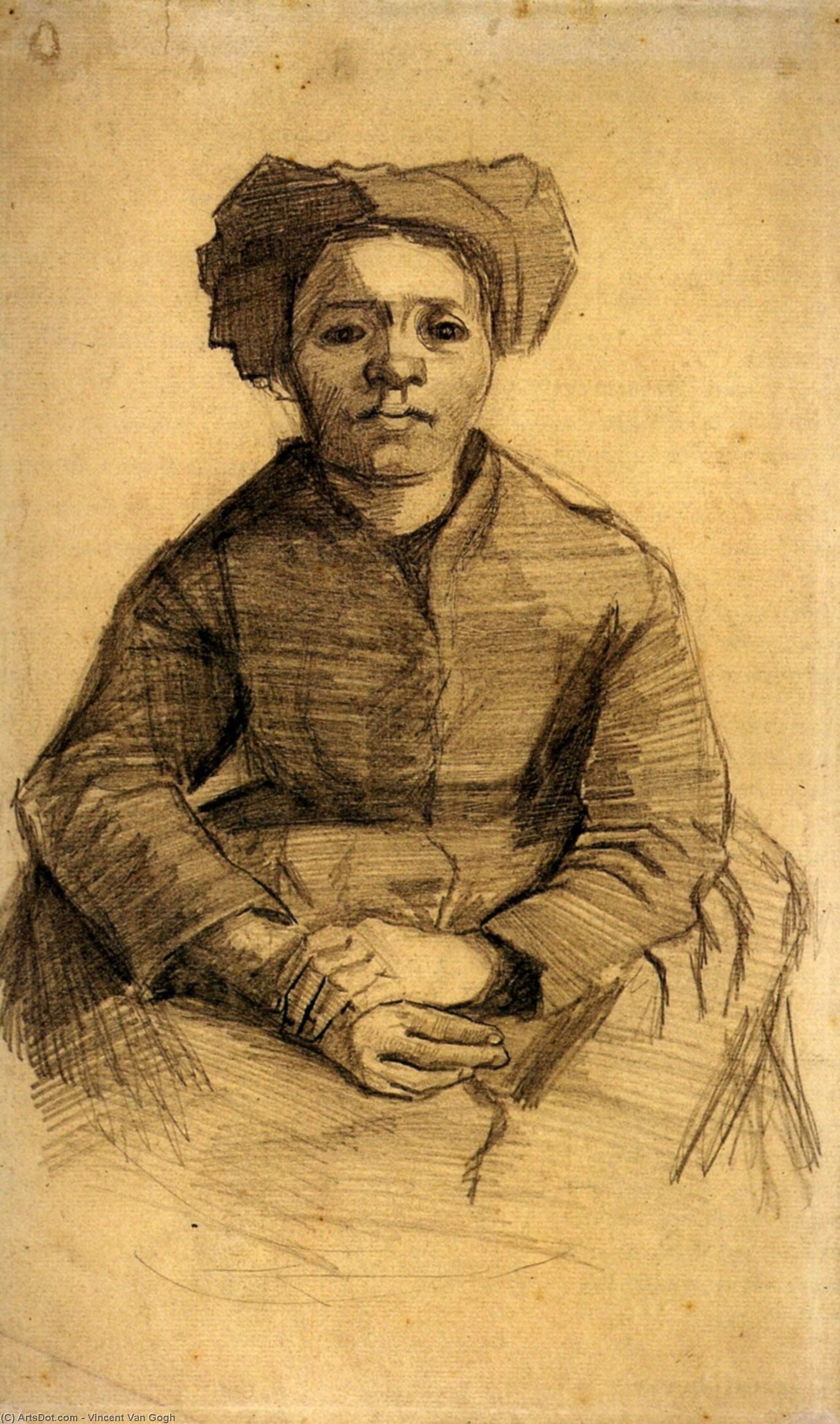 Seated Woman — Vincent Willem Van Gogh
