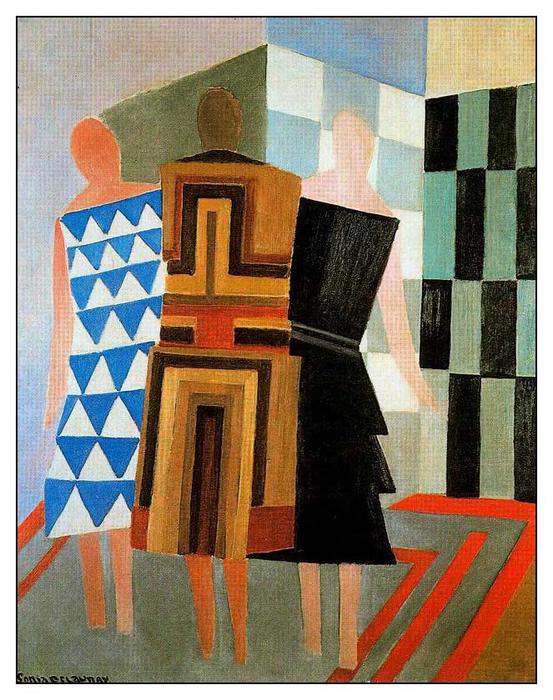 Three Women Dressed Simultaneously — Sonia Delaunay (sarah Ilinitchna Stern)