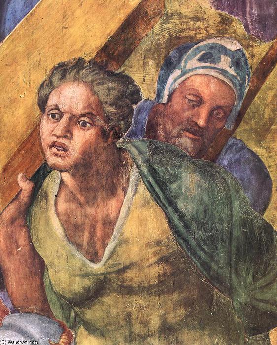 Martyrdom Of St Peter (detail) — Michelangelo Buonarroti