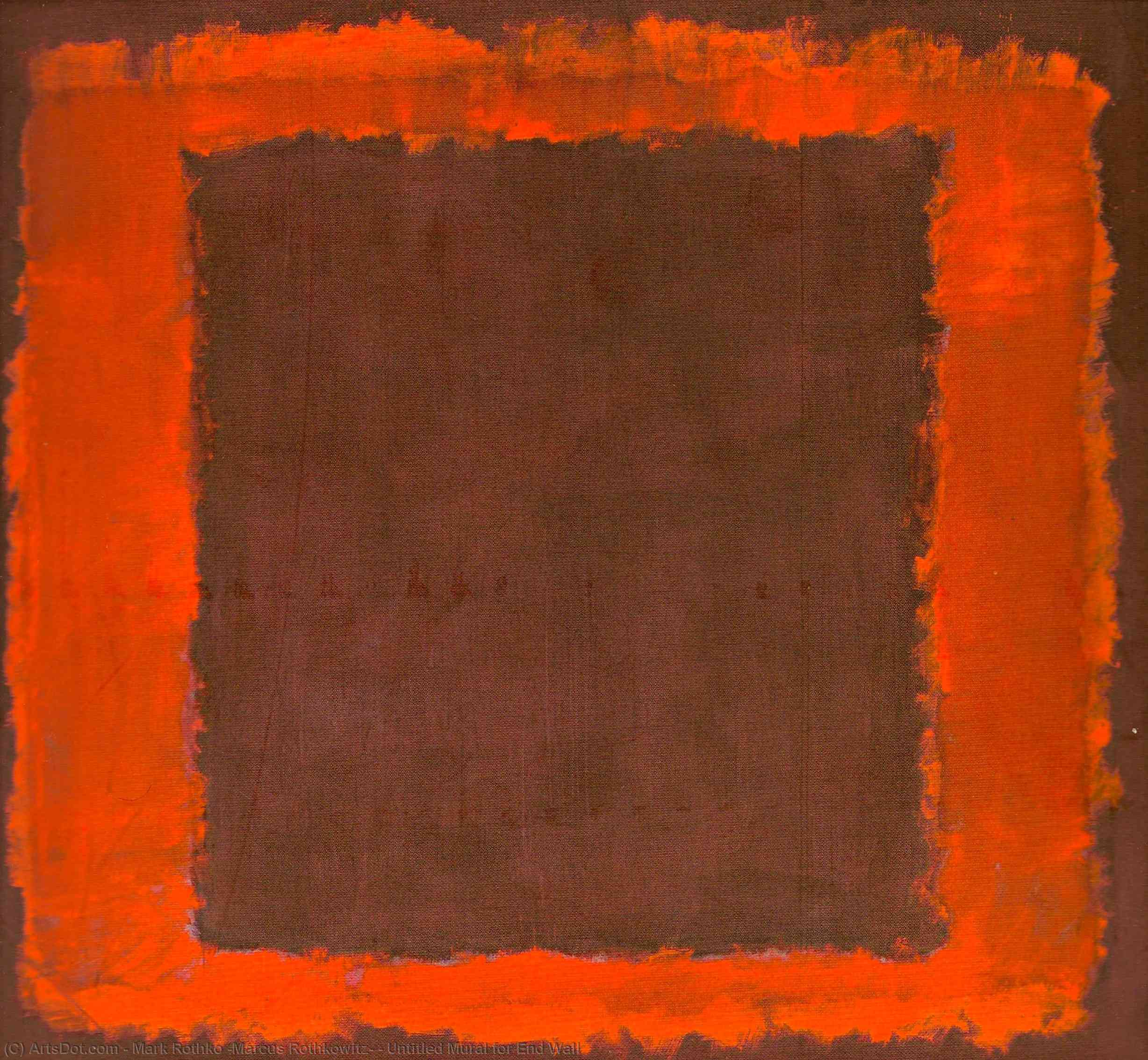 Untitled Mural For End Wall — Mark Rothko