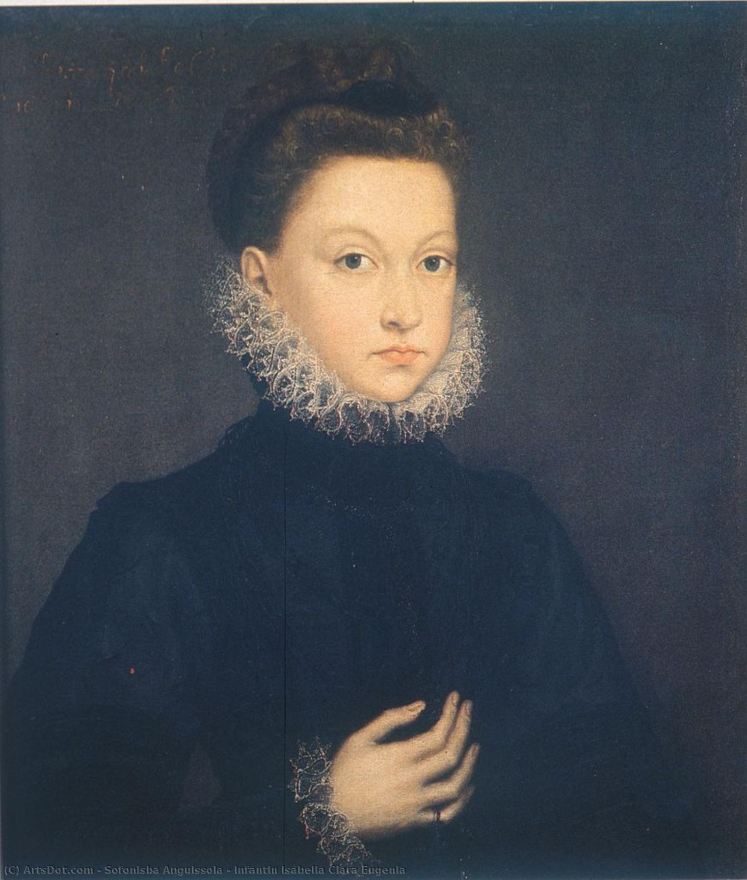 Infantin Isabella Clara Eugenia — Sofonisba Anguissola