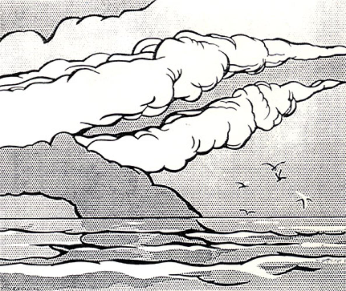 Gullscape — Roy Lichtenstein