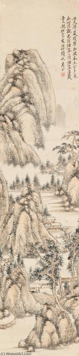 Landscape After Huang Gongwang — Xi Gang