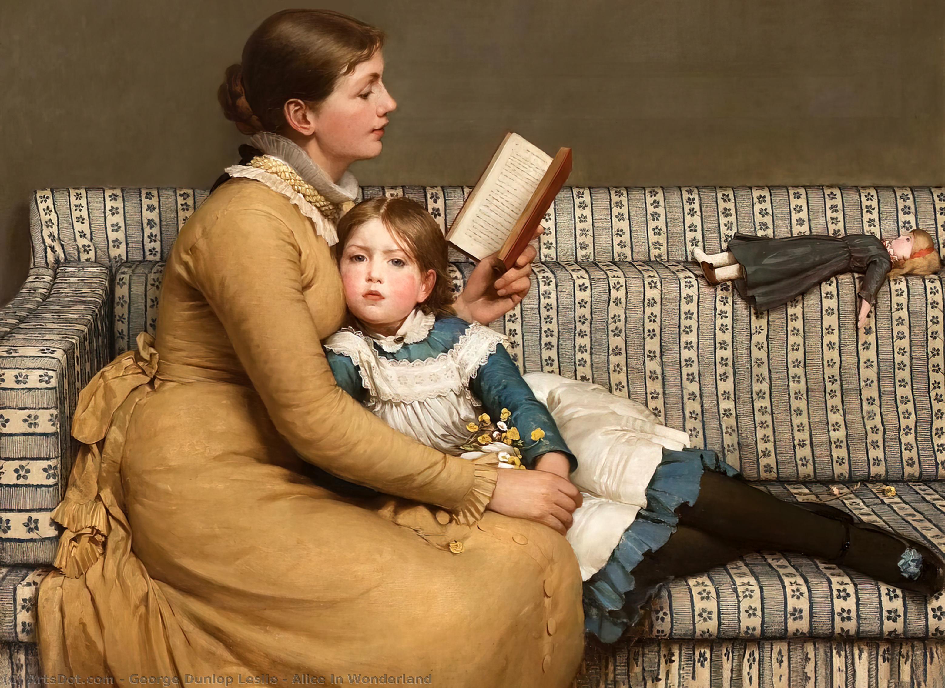 Alice In Wonderland — George Dunlop Leslie