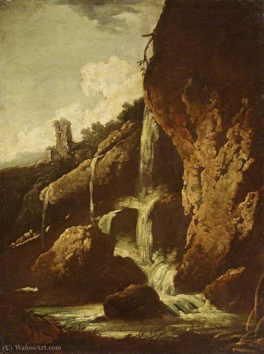 A Waterfall — Philipp Peter Roos