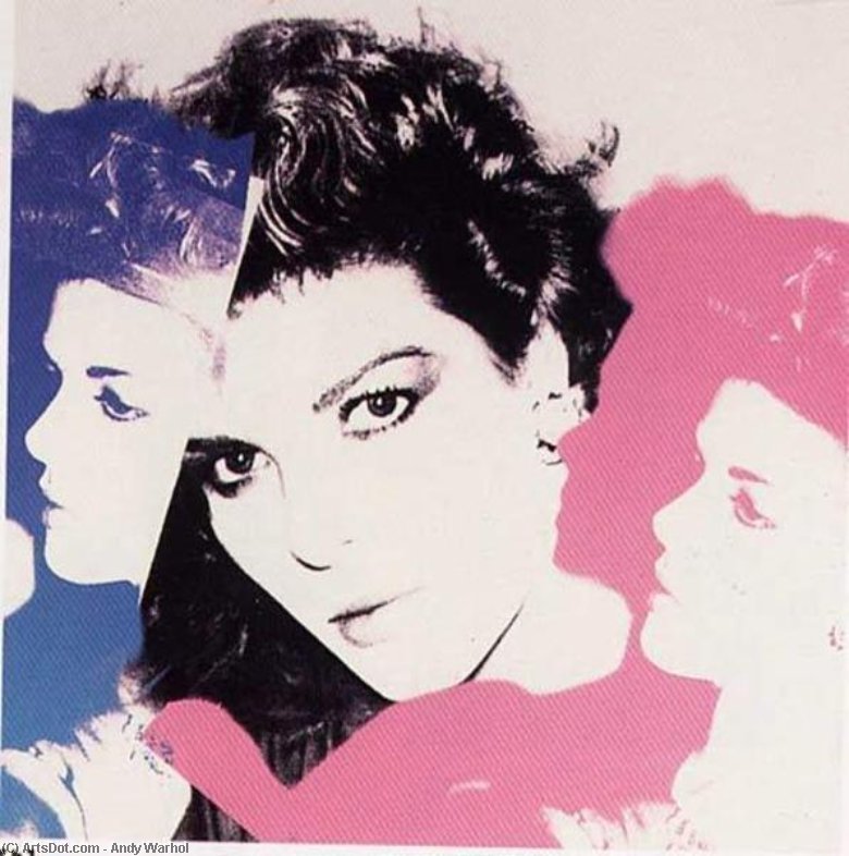 Princess Caroline Of Monaco — Andy Warhol
