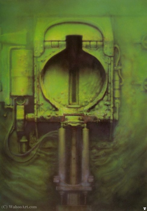 Hr Giger Passage Xxiv — H.r. Giger