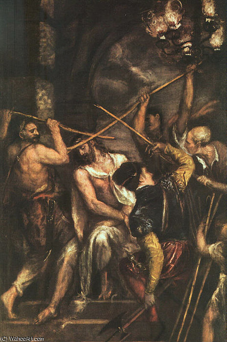 Crowning With Thorns, Pinakothek At Munich — Titian