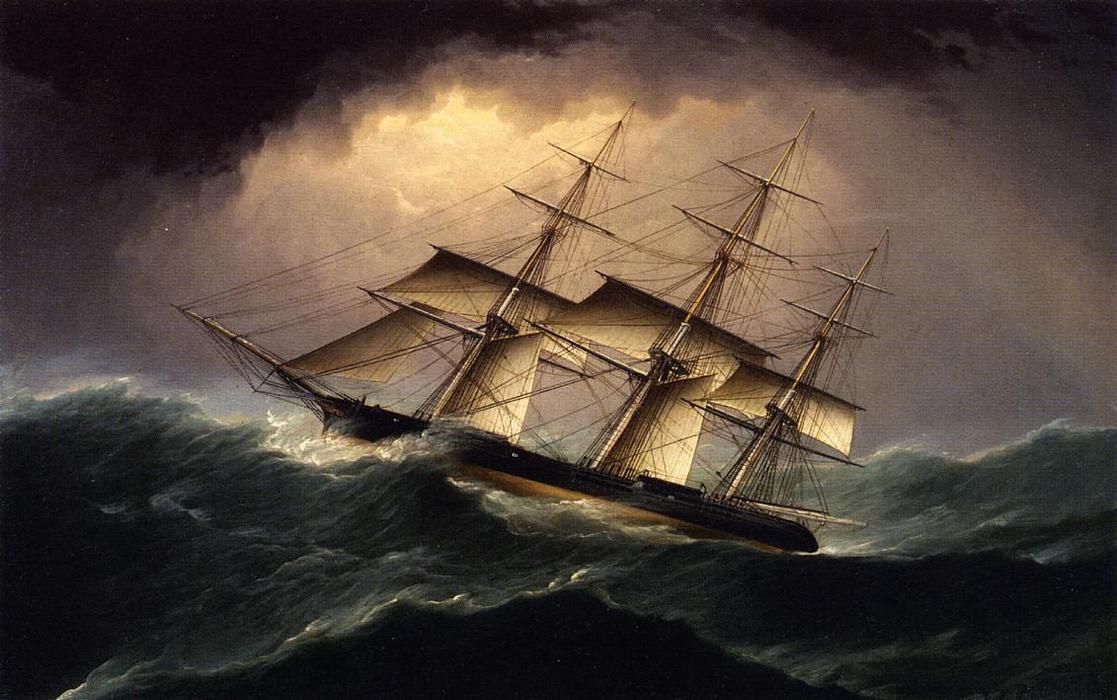 Clipper In A Heavy Sea — James Edward Buttersworth
