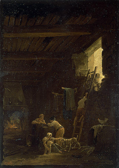 Peasant Dwelling-place — Hubert Robert