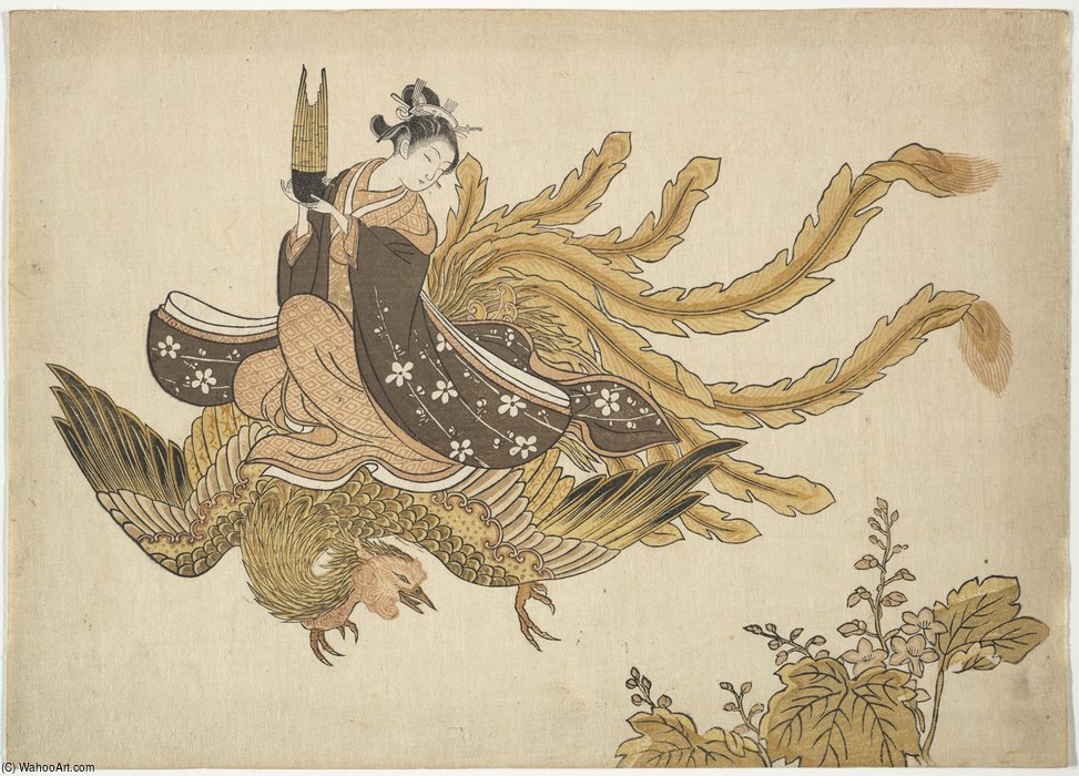 Disguised Immortal — Suzuki Harunobu