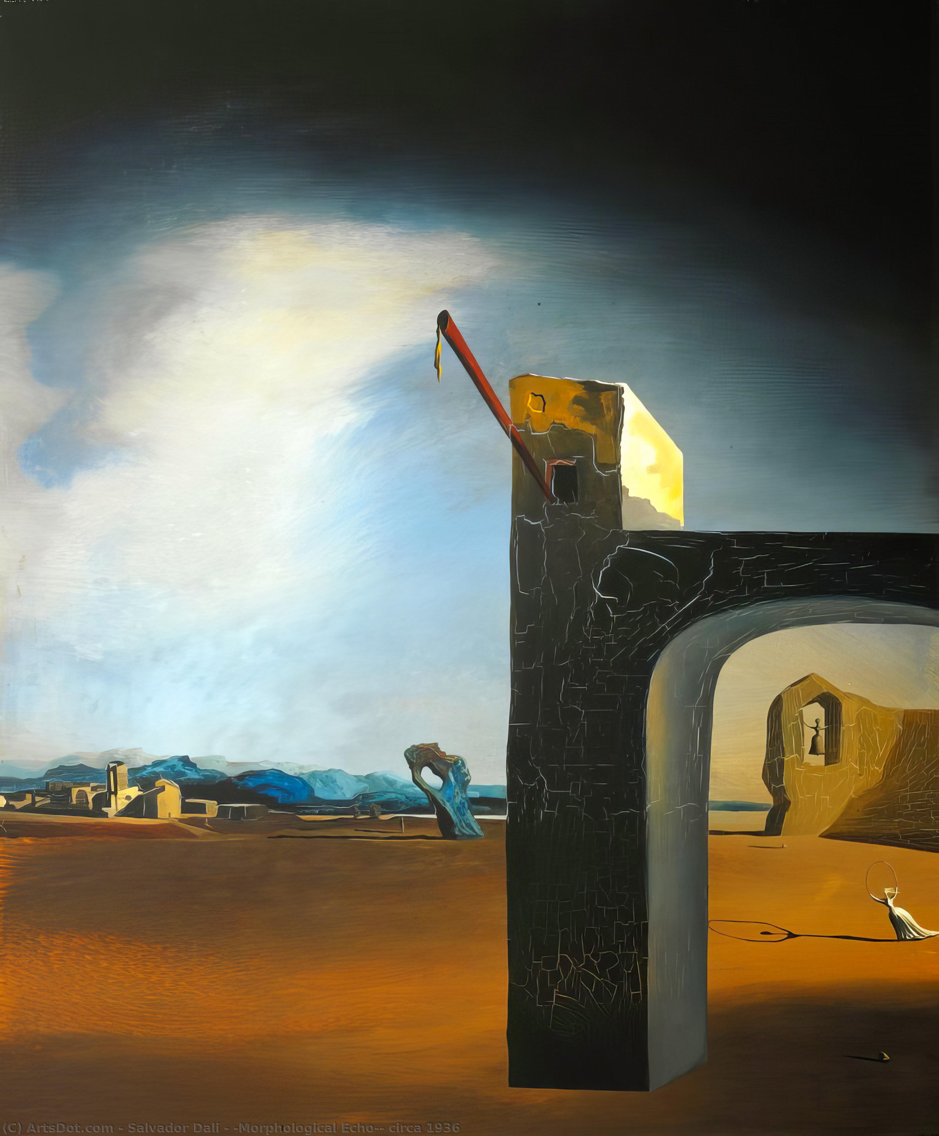 'morphological Echo', Circa 1936 — Salvador Dalí
