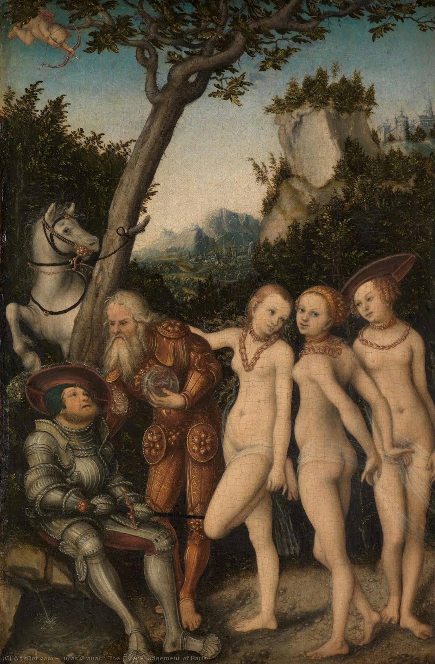 Judgement Of Paris — Lucas Cranach The Elder