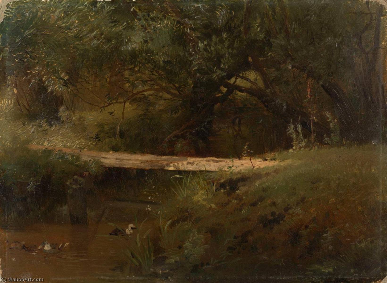 Forest Lake — Konstantin Yegorovich Makovsky