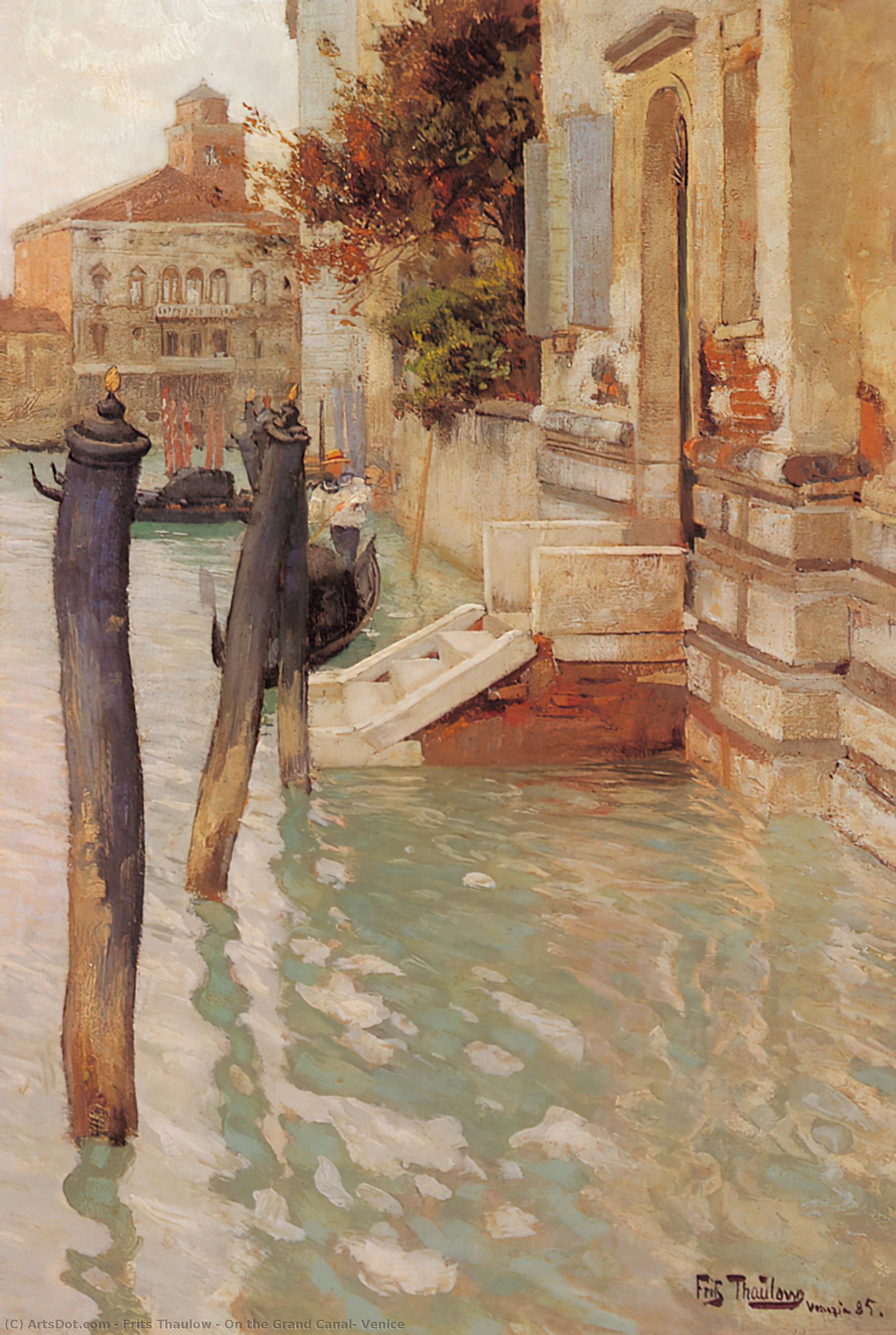 On The Grand Canal, Venice — Frits Thaulow