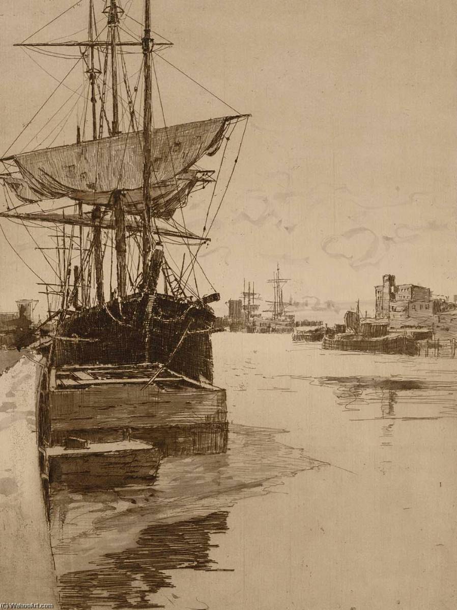Untitled (boat) — Charles Adams Platt