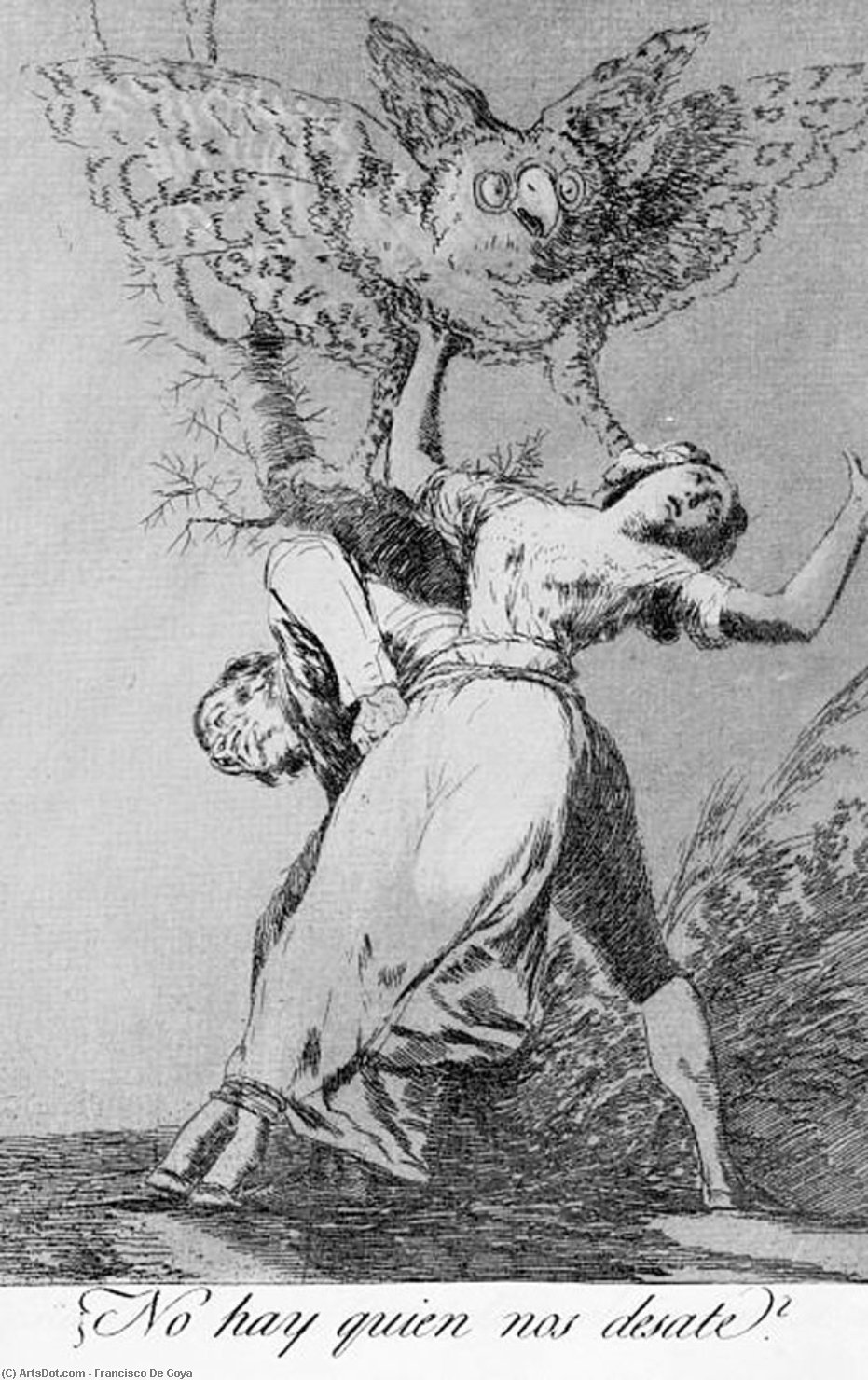 Can't Anyone Untie Us. — Francisco José De Goya Y Lucientes