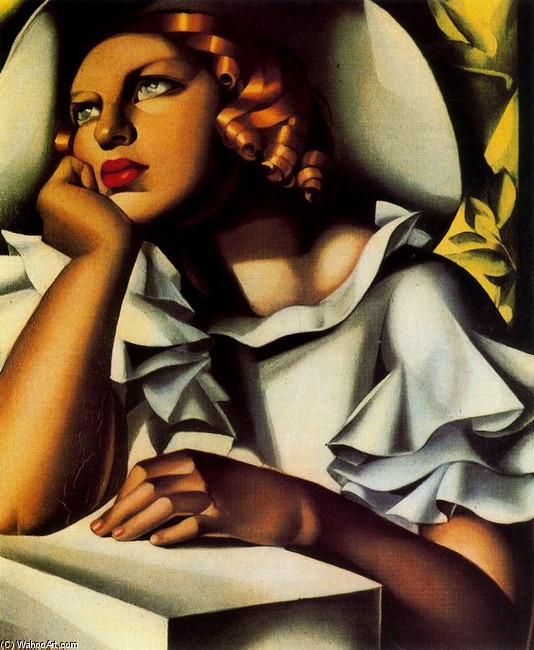 Jeune Fille À La Fenêtre — Tamara De Lempicka