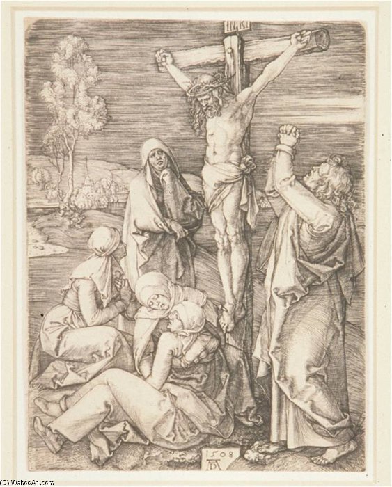 Christ On The Cross — Nicolaes De Bruyn