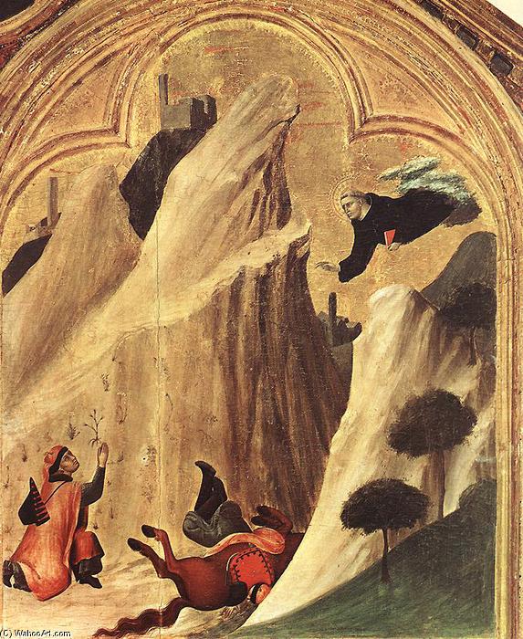 Blessed Agostino Novello Altarpiece (detail) — Simone Martini
