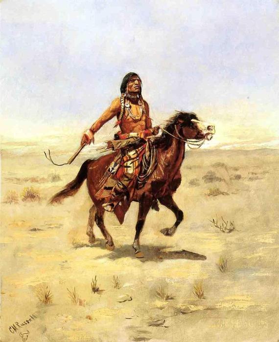 Indian Rider — Charles Marion Russell