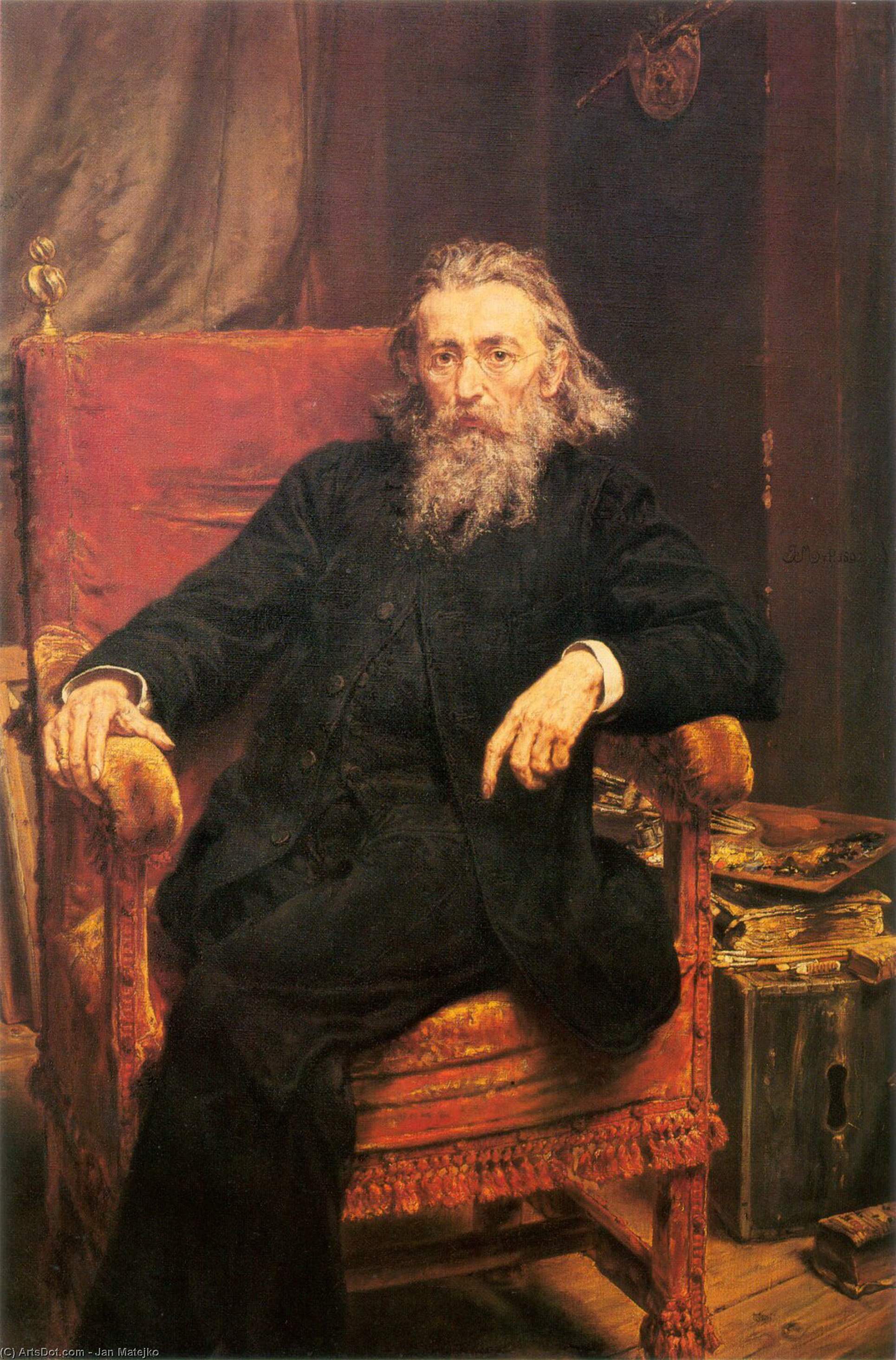 Self-portrait — Јан Матејко
