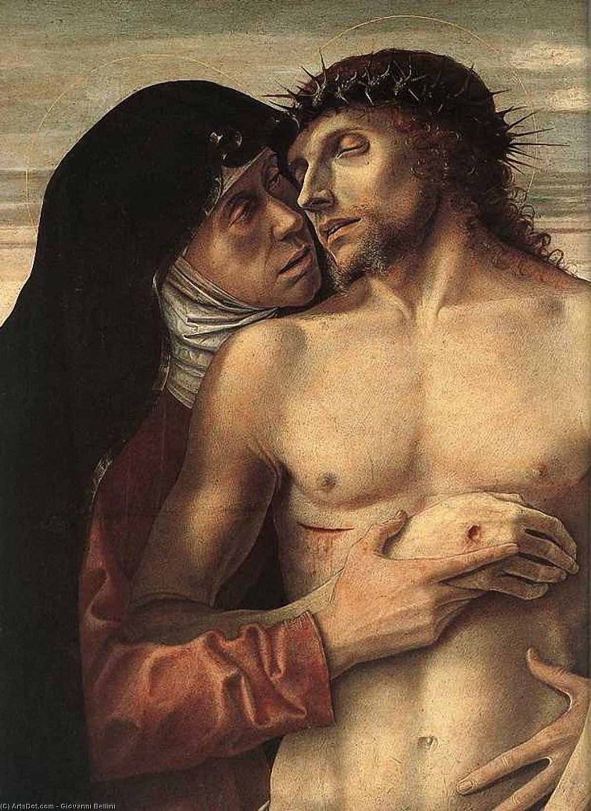 Pietà (detail) (13) — Giovanni Bellini