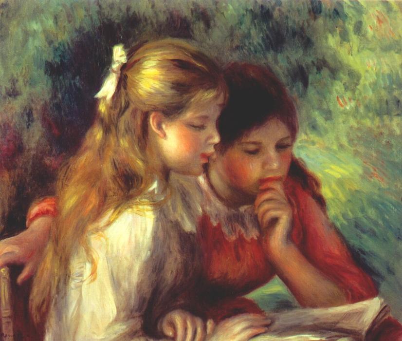 The Reading — Pierre-auguste Renoir