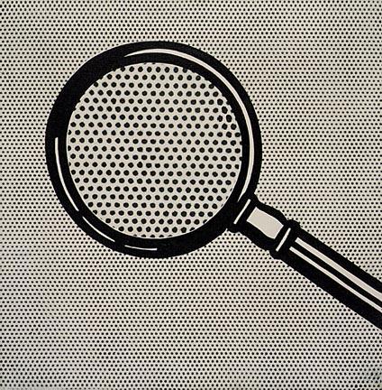 Magnifying Glass — Roy Lichtenstein