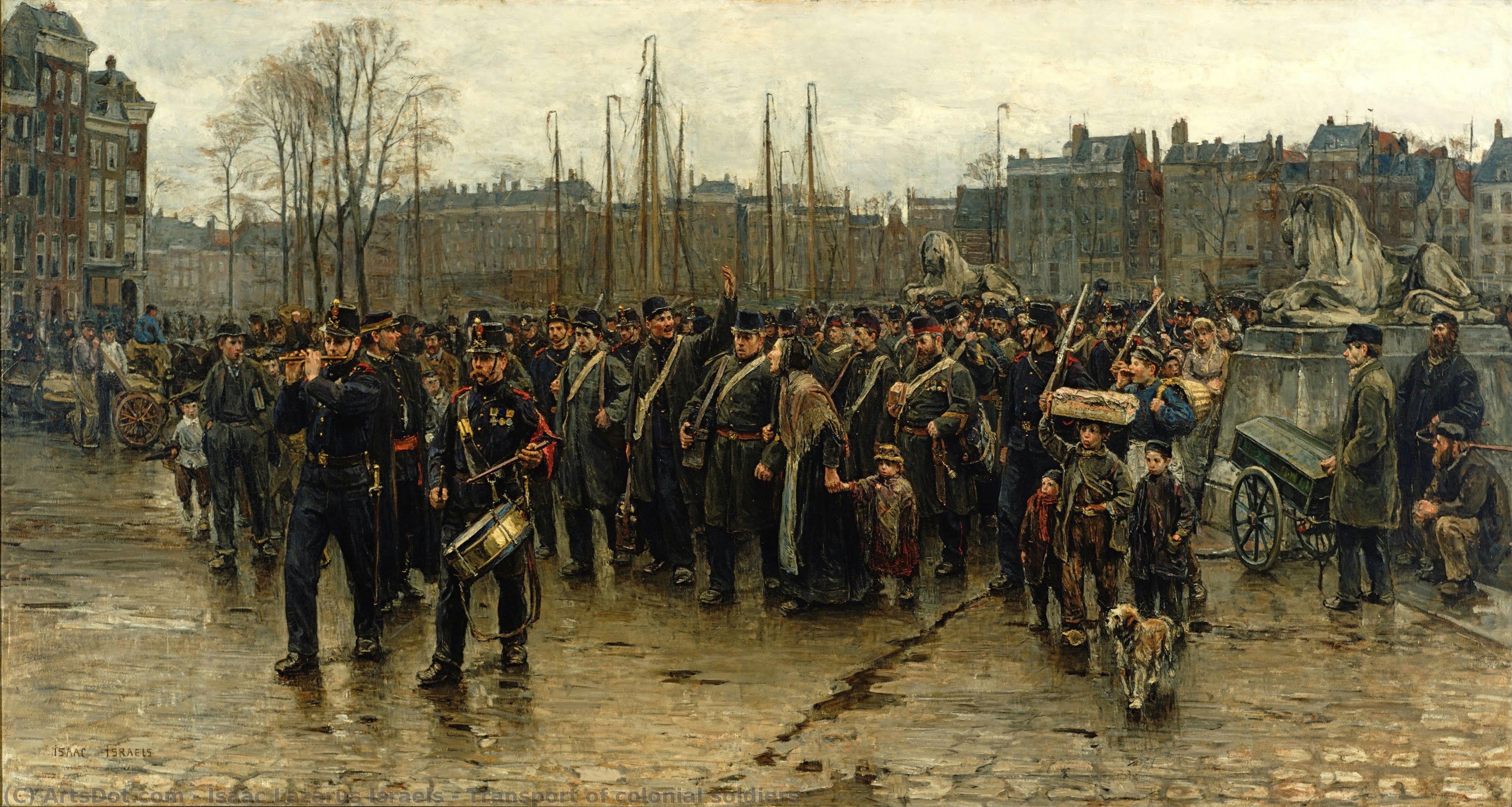 Transport Of Colonial Soldiers — Isaac Lazarus Israels
