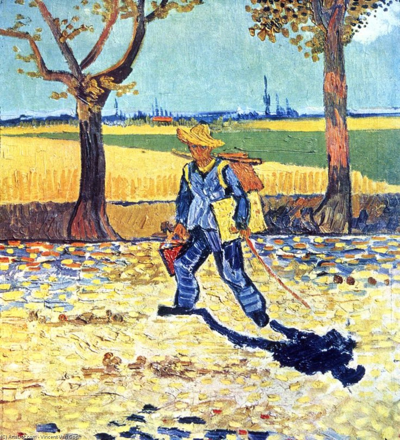 Painter On His Way To Work, The — Vincent Willem Van Gogh