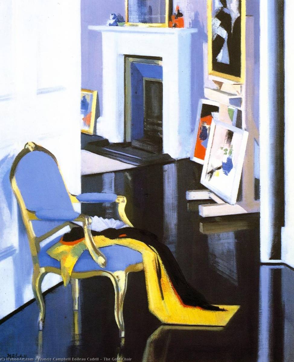 The Gold Chair — Francis Campbell Bolleau Cadell