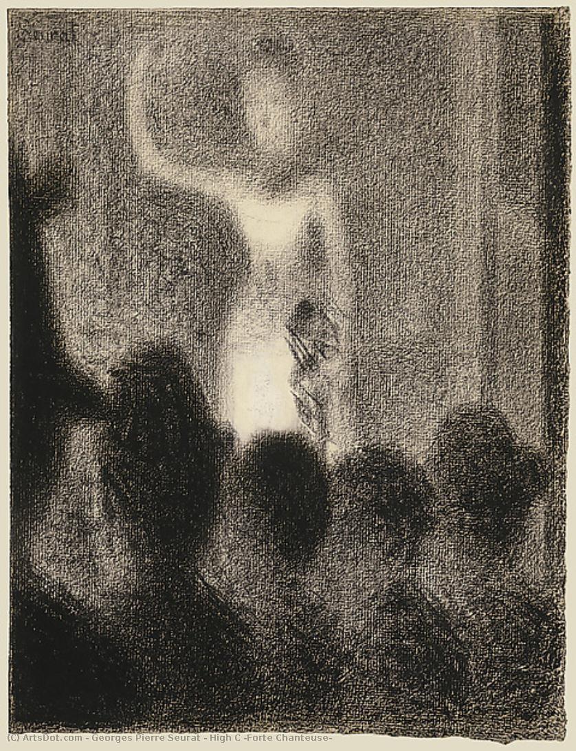 High C (forte Chanteuse) — Georges Seurat
