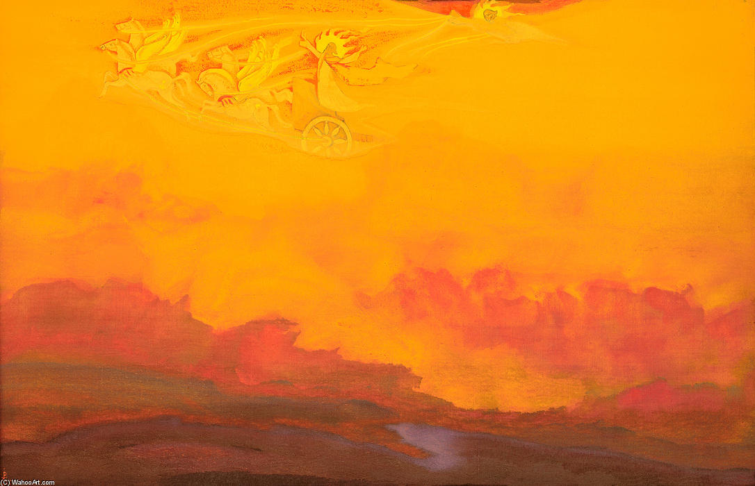 Elijah The Prophet — Nicholas Roerich