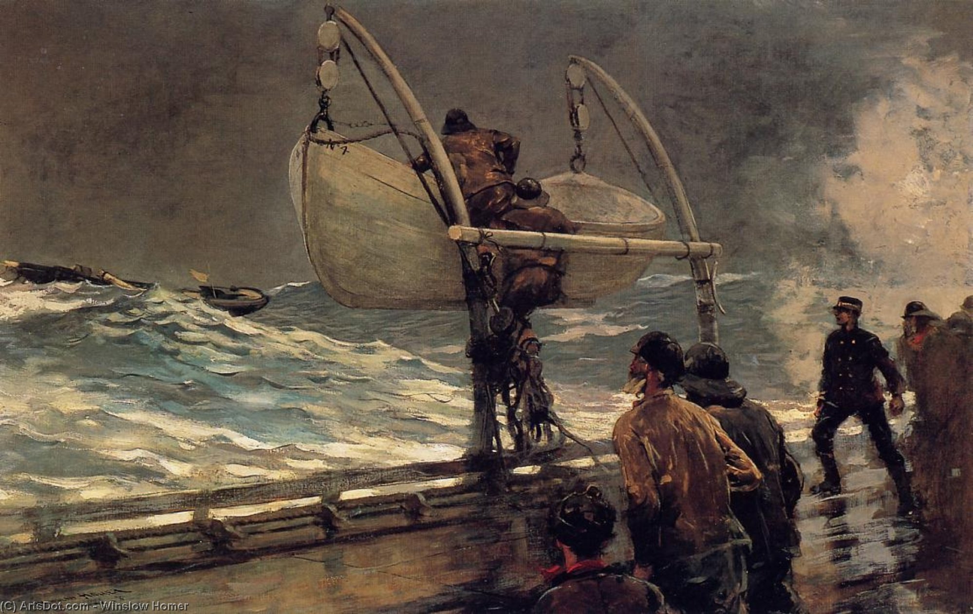 The Signal Of Distress — Winslow Homer