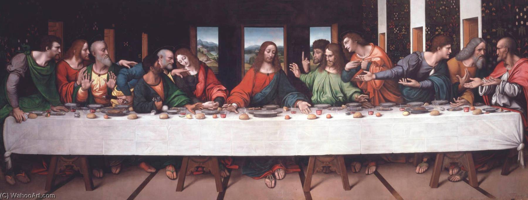 The Last Supper (after Leonardo Da Vinci) — Giovanni Pietro Rizzoli
