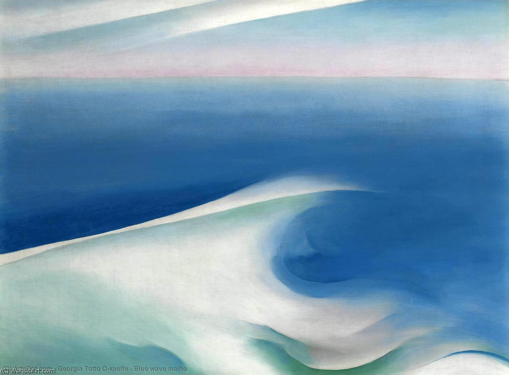 Blue Wave Maine — Georgia O'keeffe