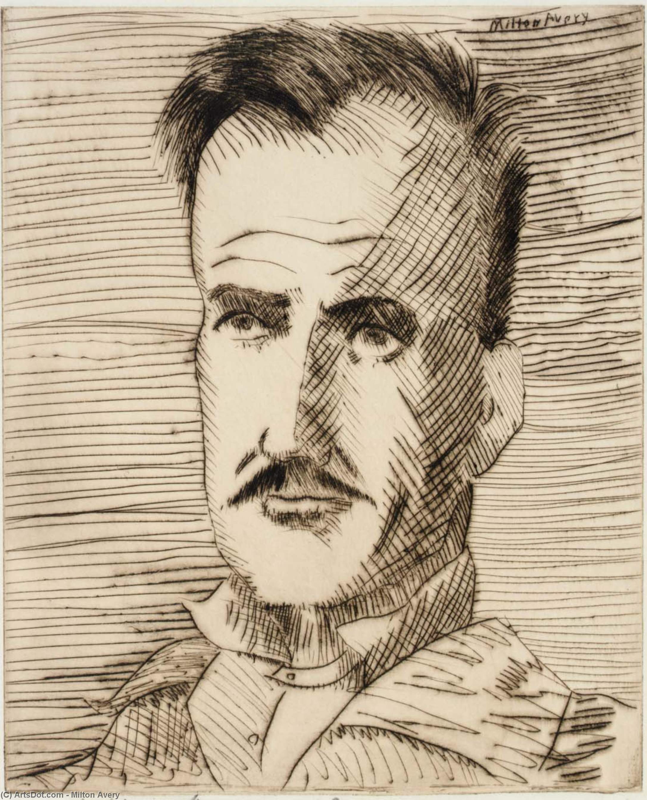 Self-portrait 1 — Milton Avery