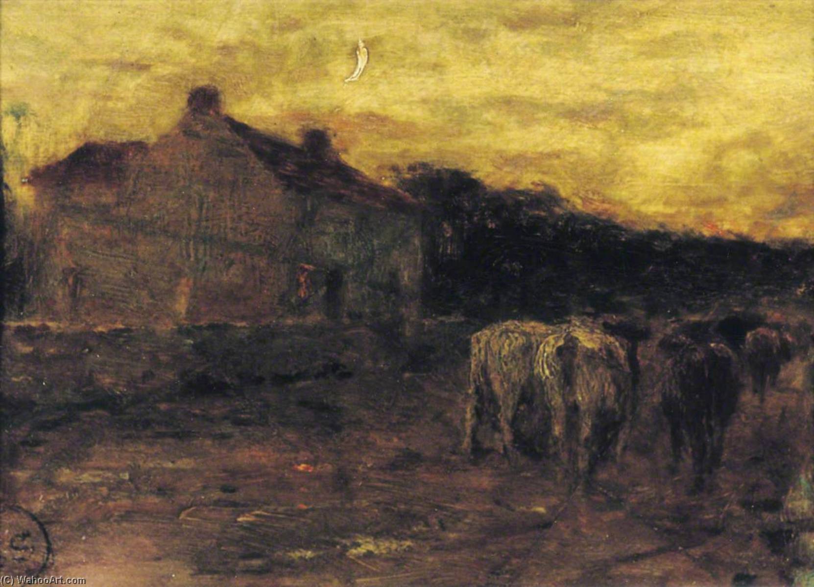 Approaching Night — William Edward Stott