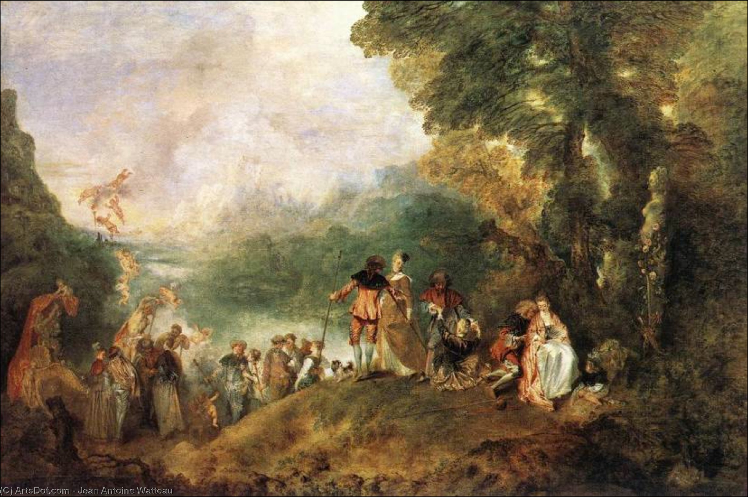 Untitled (447) — Jean-antoine Watteau