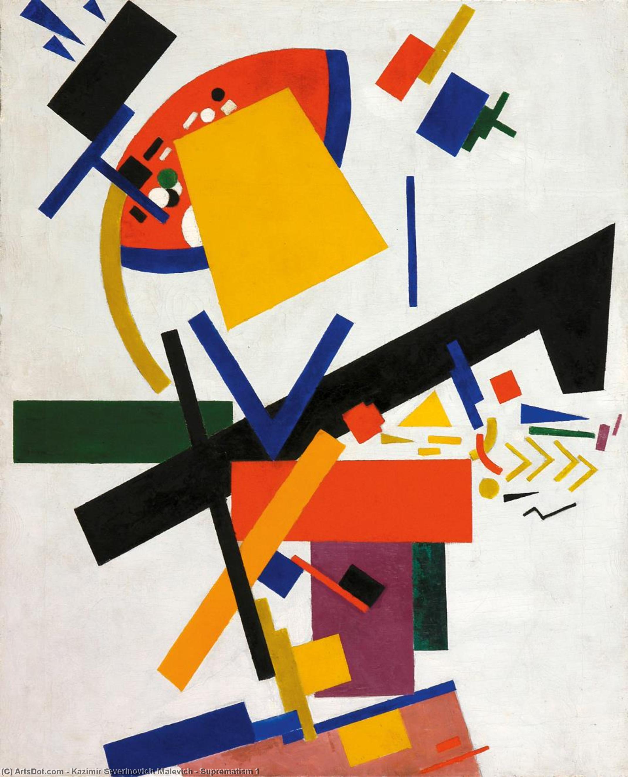 Suprematism 1 — Kazimir Malevich