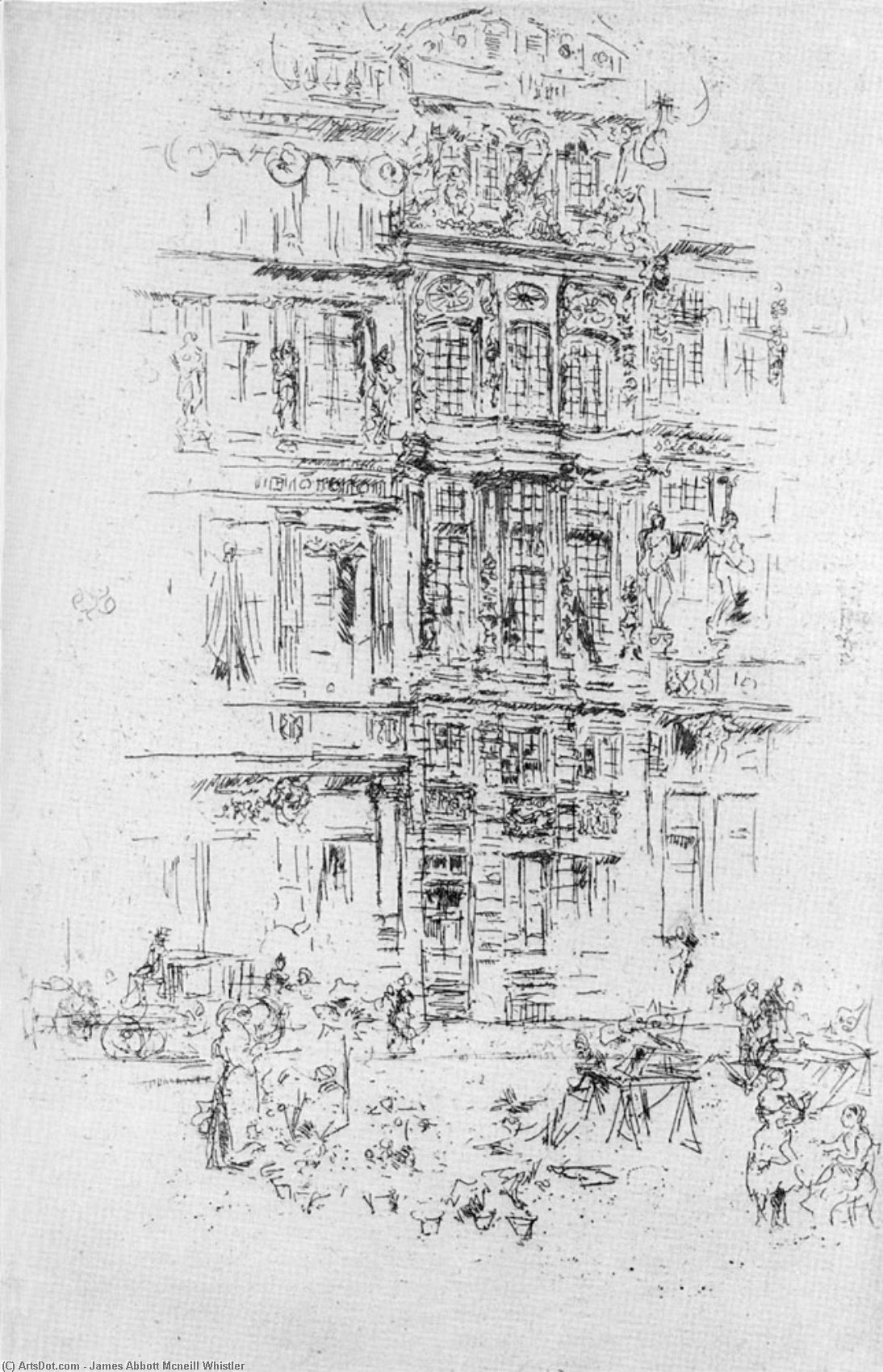 Palaces Brussels — James Abbott Mcneill Whistler