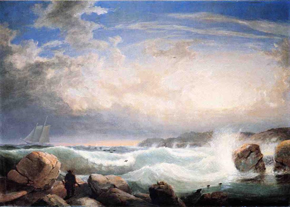 Rafe's Chasm, Gloucester, Massachusetts — Robert W. Salmon
