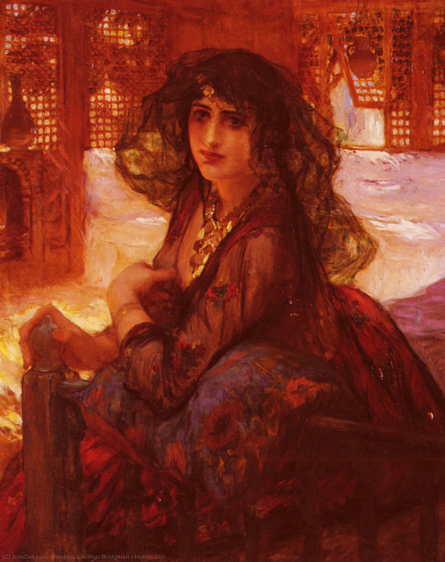 Harem Girl — Frederick Arthur Bridgman